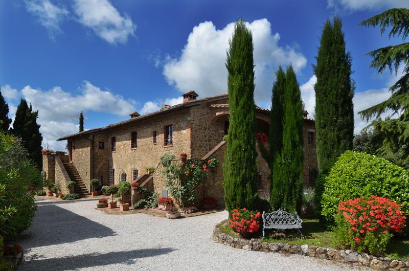 Agriturismo La Casa Nuova Castelmuzio Kültér fotó
